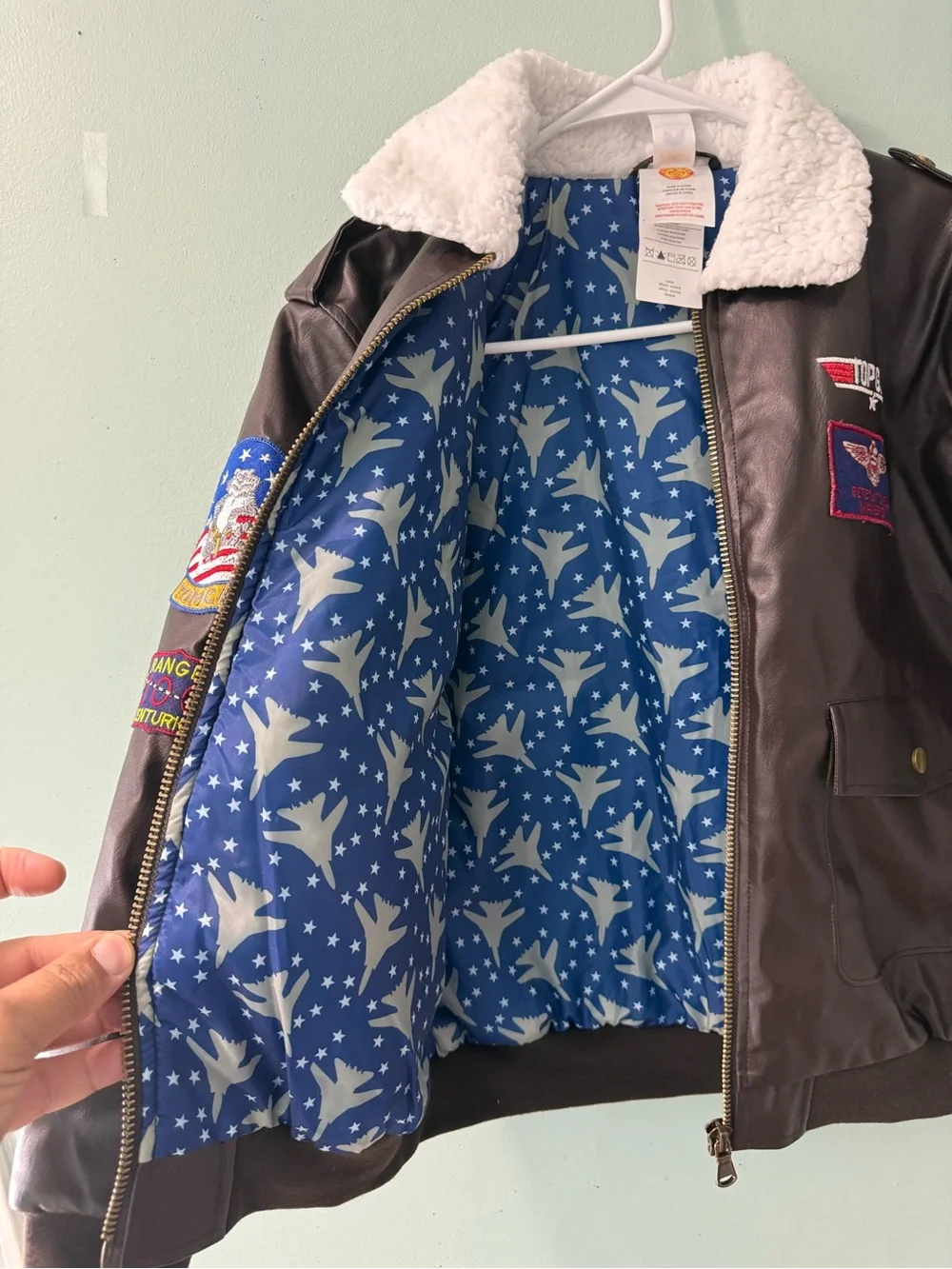 Rubies Top Gun: Maverick Costume for Kids, Boys Costume Size: Large NWT